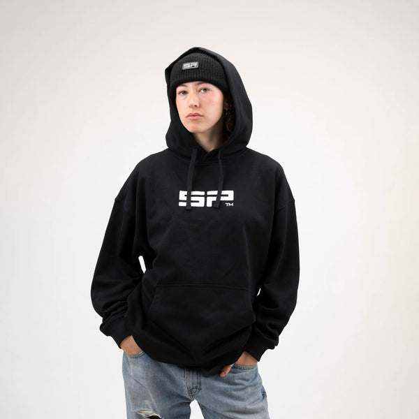 SP Icon Oversized Hoodie Black
